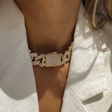 The Juliet Embellished Necklace - Gold