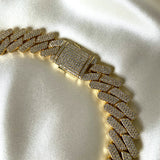 The Juliet Embellished Necklace - Gold