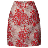 Aqua Skirt - Coral