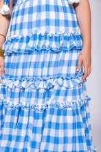 Load image into Gallery viewer, Sundress Berenice Dress - Blue Gingham
