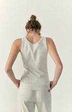 Load image into Gallery viewer, American Vintage Bozy Tank Top - Melange Cream
