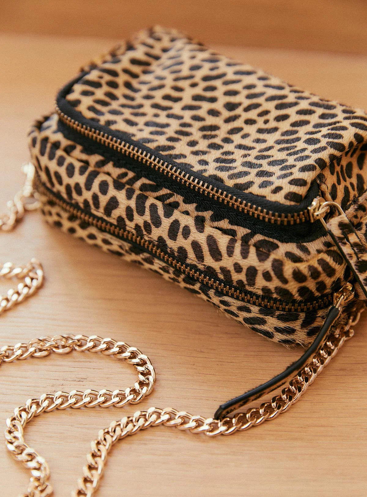 Petite Mendigote Baby Jimmy Bag - Leopard
