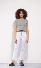 Load image into Gallery viewer, Denim Studio Camille Drill Trousers - Ecru
