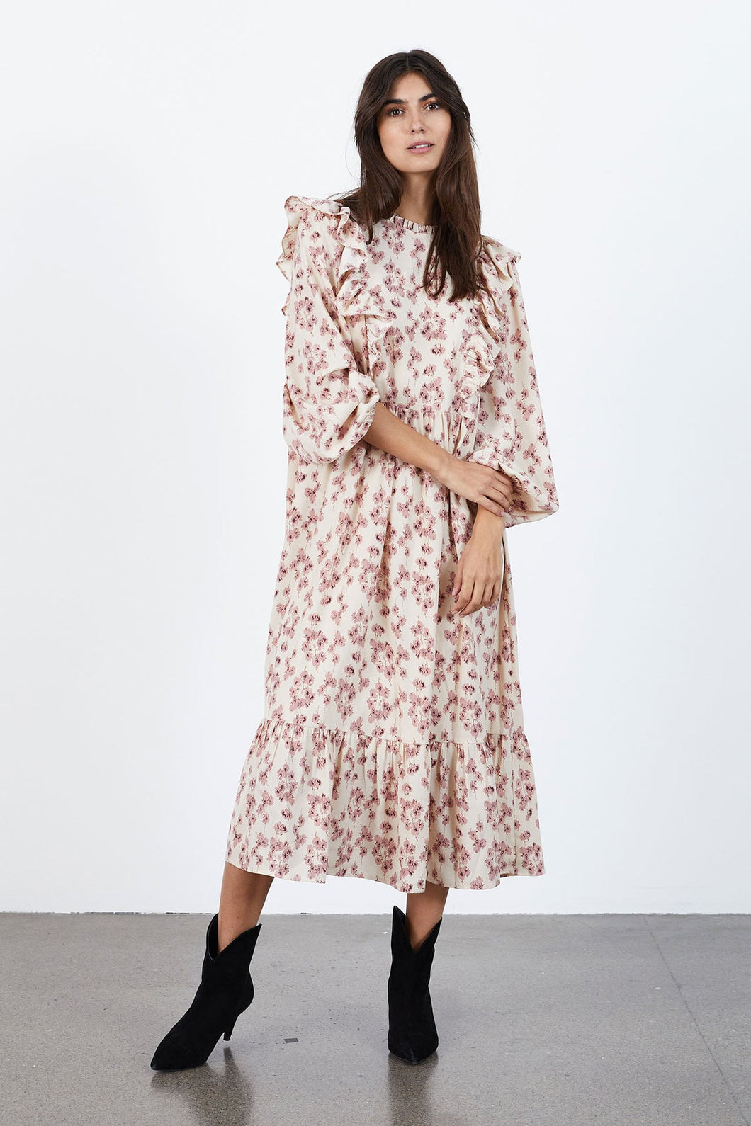 Lollys Laundry Cana Dress - Creme