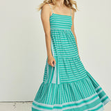 Holly String Dress - Vivid Green