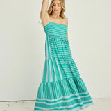 Holly String Dress - Vivid Green