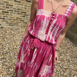 Jasmine Dress - Tie Dye Pink