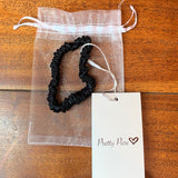 Pretty Pure Small Silk Scrunchie