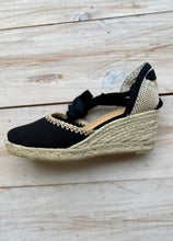 Load image into Gallery viewer, Castaner Comin Espadrilles - 7cm - Black
