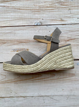 Load image into Gallery viewer, Castaner Thea Jute Espadrilles - 8cm - Grey
