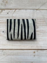 Load image into Gallery viewer, Petite Mendigote Alicia Mini Wallet - Zebra
