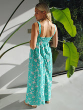 Load image into Gallery viewer, Stardust Louise Dress - Mint Flower
