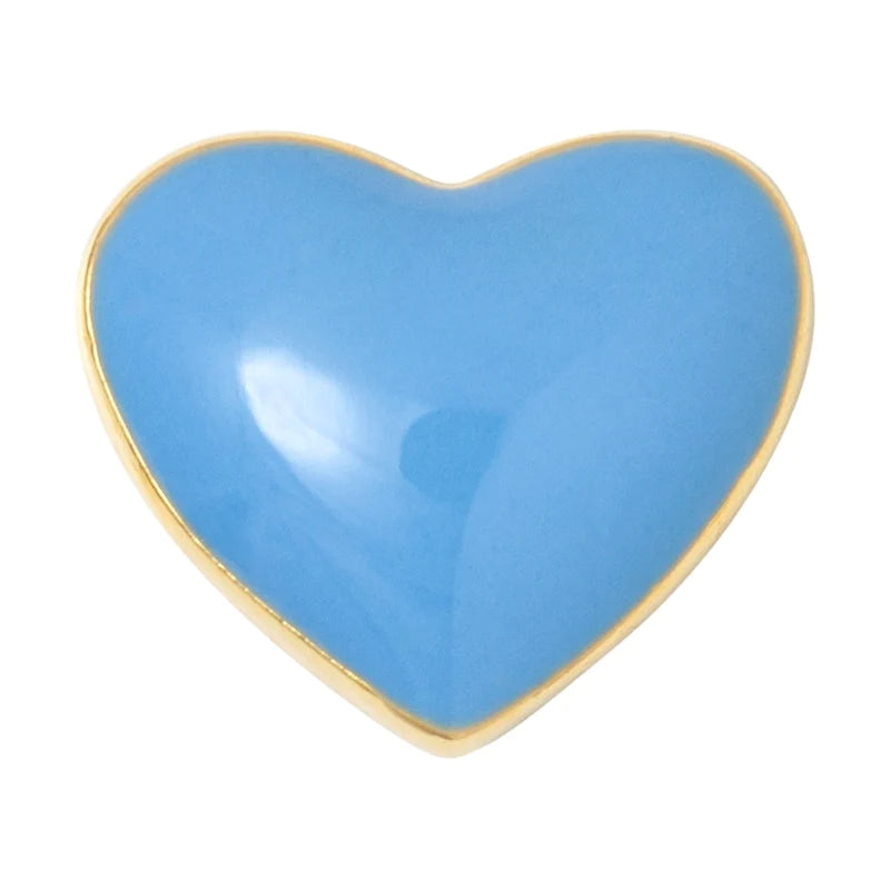 Lulu Copenhagen LOVE U 1PCS Earring - Light Blue