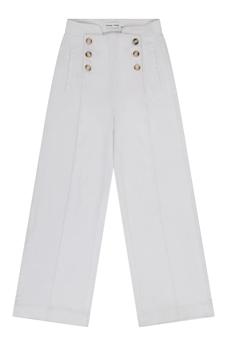 Seventy + Mochi Marie Jeans - White Denim