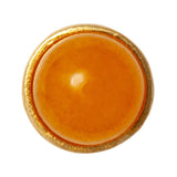 Natural Stone Earring - Yellow - 1PCS