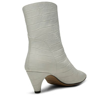 Load image into Gallery viewer, Shoe The Bear Paula Boots - White Croc
