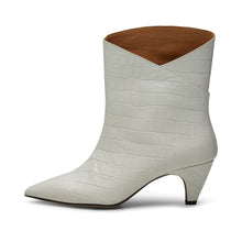 Load image into Gallery viewer, Shoe The Bear Paula Boots - White Croc
