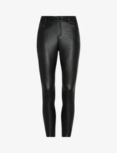 Load image into Gallery viewer, Commando Faux Leather Trousers - Black
