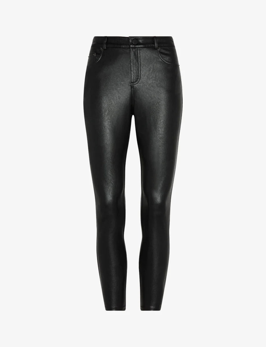 Commando Faux Leather Trousers - Black