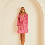 Sammie Dress - Thin Puglia Pink Stripe