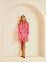 Load image into Gallery viewer, Natalie Martin Sammie Dress - Thin Puglia Pink Stripe
