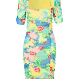 Tessa Dress - Beach Swirl