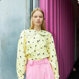 Tuva Shirt - Lemon Rose