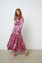 Load image into Gallery viewer, Stella Nova Tyra My Dress - Black Pink Flowers
