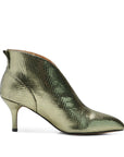 Shoe The Bear Valentine Bootie - Snake Silver Olive