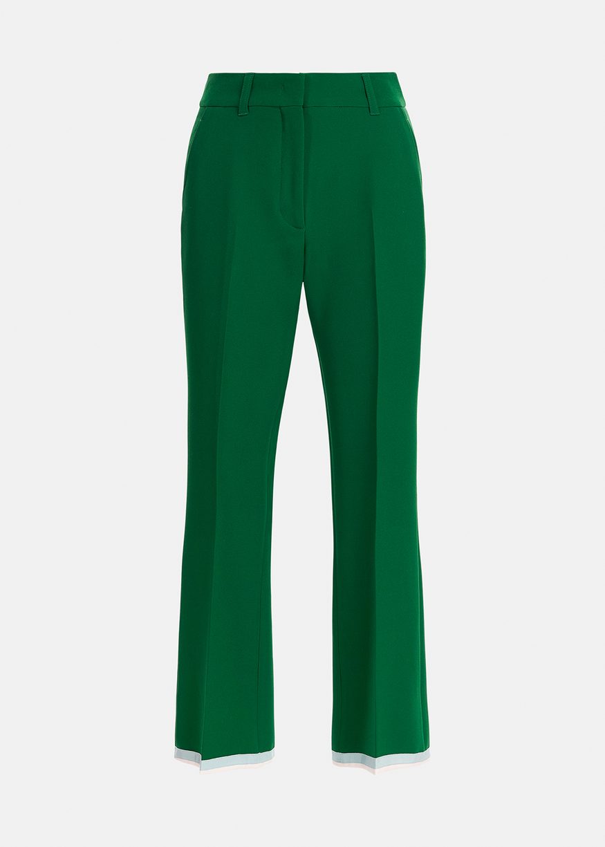 Essentiel Antwerp Carp Trousers - Dark Green
