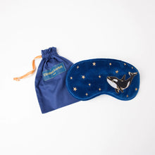 Load image into Gallery viewer, Elizabeth Scarlett Orca Eye Mask - Cobalt
