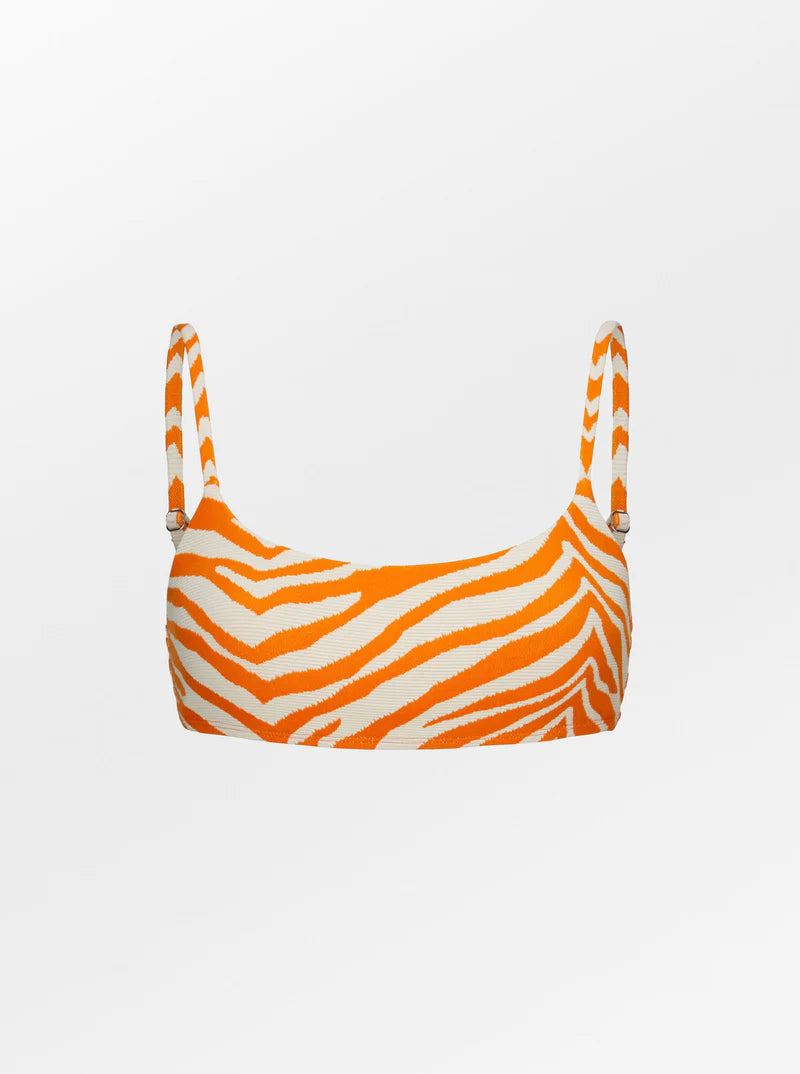 Beck Sondergaard Zecora Ezra Bikini Top - Persimmon Orange