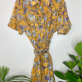 Short Oversized Dress - Mango/Lilac