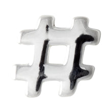 Load image into Gallery viewer, Lulu Copenhagen Hashtag Earring - 1PCS
