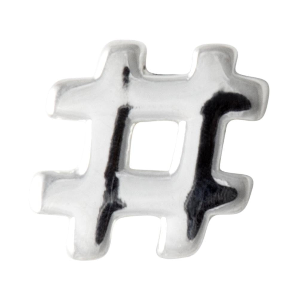 Lulu Copenhagen Hashtag Earring - 1PCS