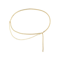 Load image into Gallery viewer, Pilgrim Cable and Curb Chain Necklace/Belt
