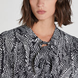 Mini Dress - Black/White