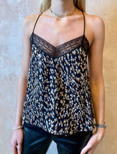 Load image into Gallery viewer, Patrizia Pepe Camisole - Black/Animal

