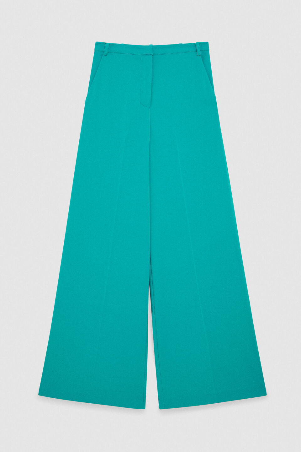 Patrizia Pepe Crepe Suit Trousers  - Illusion Green
