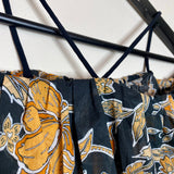 Cropped Blouse - Black/Mango