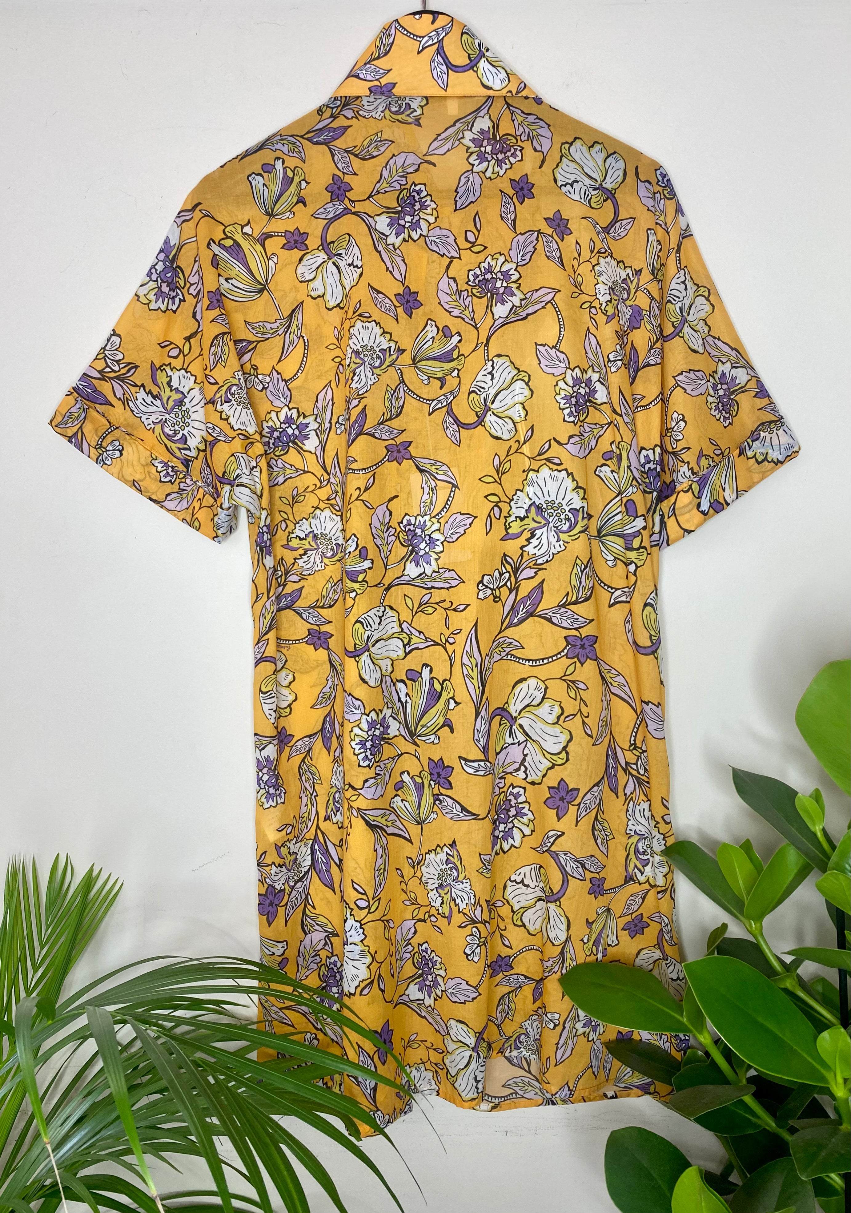 Short Oversized Dress - Mango/Lilac