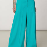 Crepe Suit Trousers  - Illusion Green