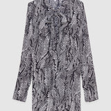 Mini Dress - Black/White