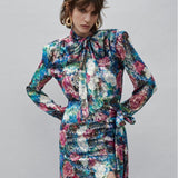 Exotic Flowers Blouse
