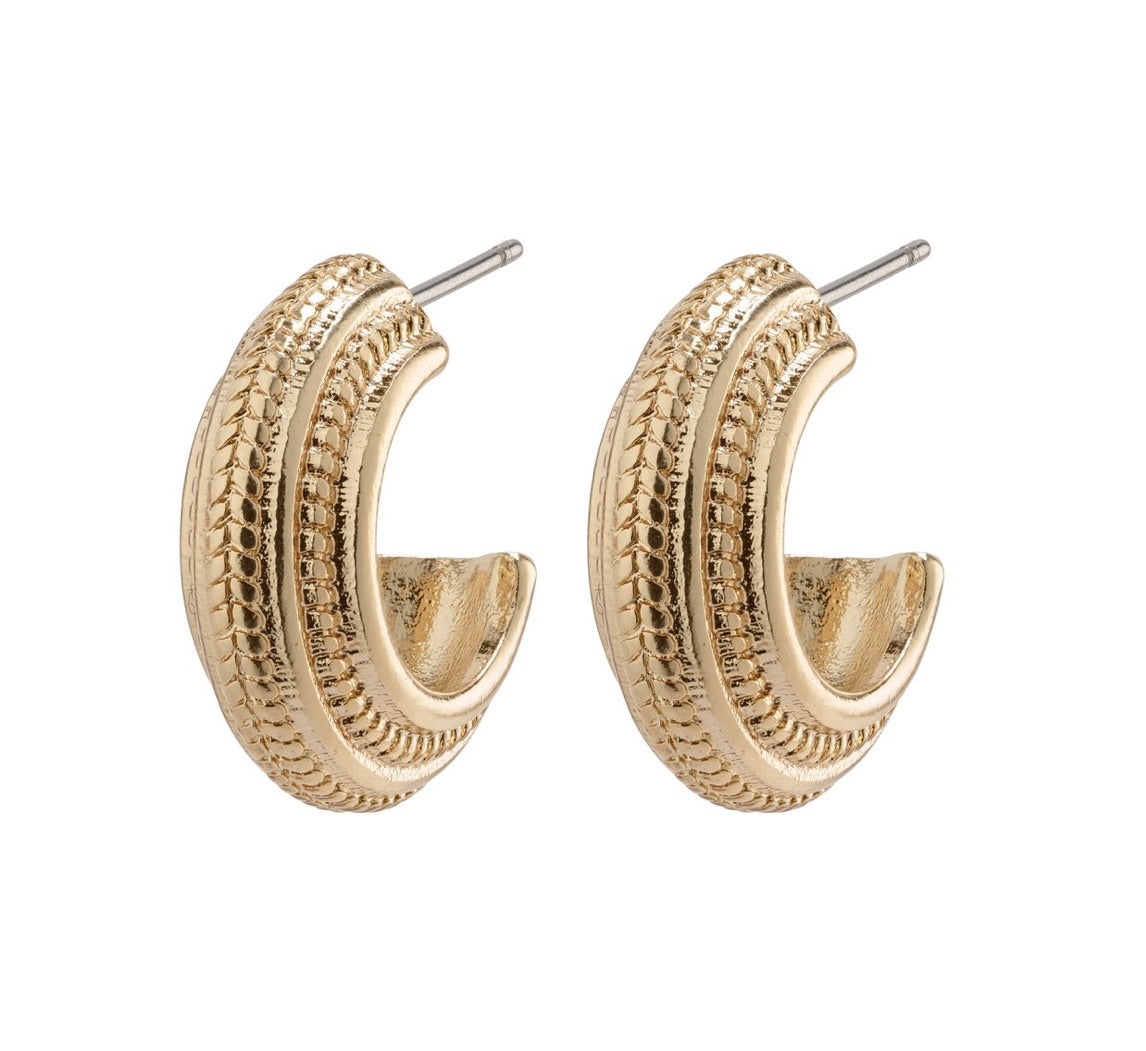 Pilgrim Macie Hoops - Gold