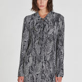 Mini Dress - Black/White