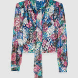 Exotic Flowers Blouse