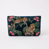 Jungle Jaguar Everyday Pouch - Ink Blue