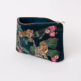 Jungle Jaguar Everyday Pouch - Ink Blue