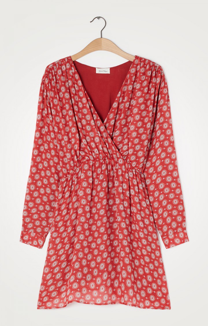 American Vintage Aboodi V-neck Dress - Josette